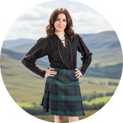 Womens Tartan Kilt