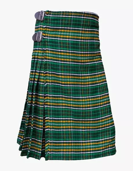 Irish National Tartan Kilt A Symbol of the Irish Pride