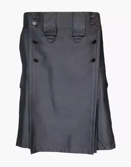 Black outlet tactical kilt