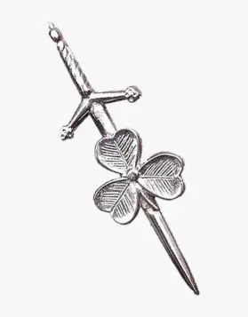 Shamrock Scottish Utility Kilt Pin