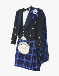Scottish Prince Charlie Jacket Kilt Outfit Set