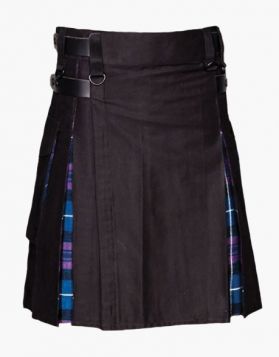 Active Men Slim Fit Hybrid Kilt-Front Image 