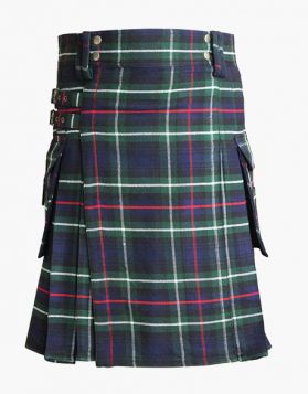 Mackenzie Tartan Utility kilt - Front Image 