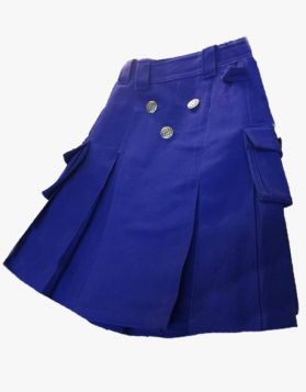 Royal Blue Baby Utility Kilt