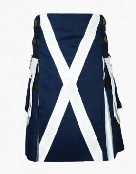 Scotland Flag Utility Kilt- Front Image