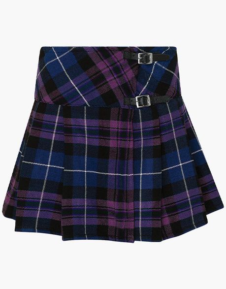Women s Short Pride of Scotland Tartan Kilt Skirt