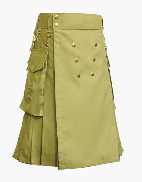 Khaki best sale utility kilt