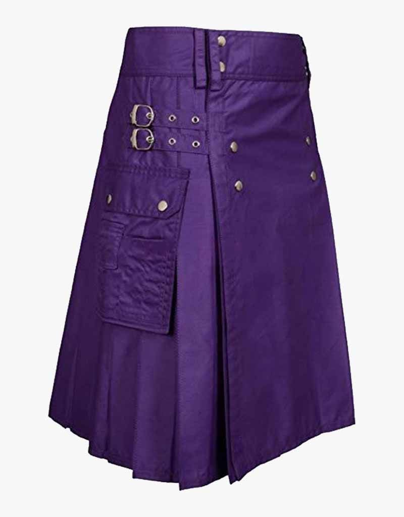 Purple Utility Kilt - The Utility Kilt