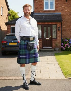 6 Piece Casual Kilt Outfit