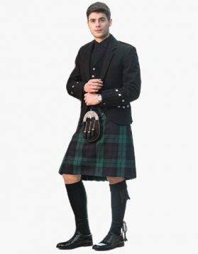 Black Watch Tartan Kilt Outfit