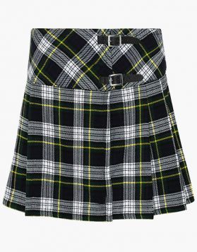 Ladies Dress Gordon Tartan Mini Kilt Skirt- Front Image 