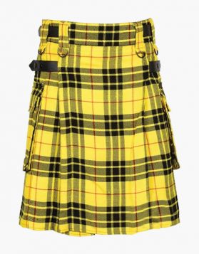 Lautreamont Macleod of Lewis Tartan Utility Kilt