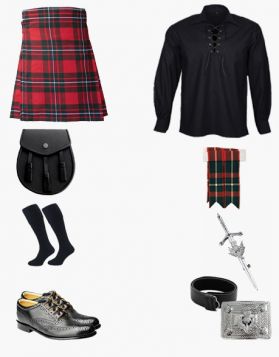 Macgregor Tartan Kilt Package