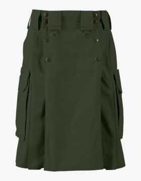 Olive Green Tactical Utility Kilt