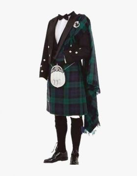 Macrae Hunting Modern Tartan Kilt Outfit