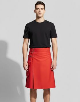 Red Cargo Kilt Mens