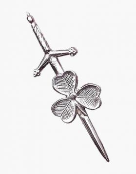 Shamrock Scottish Utility Kilt Pin