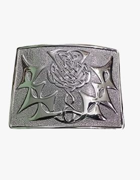 SILVER KILT BUCKLE