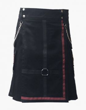 Standard Black Utility Kilt