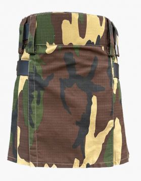 Woodland Camo Mini Kilt
